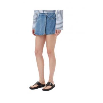 Fusta - Levi's - albastru - bumbac -