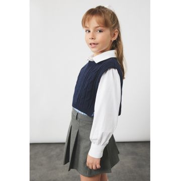 Fusta mini cu pliuri