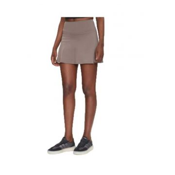 Fusta pantalon dama  poliester/elastan - bej
