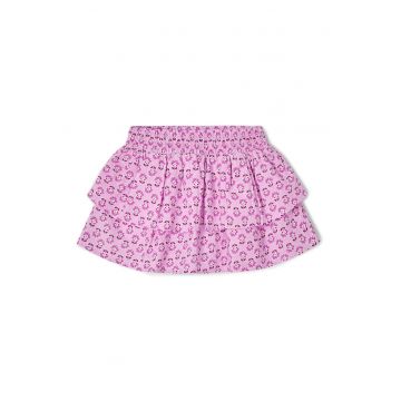Fusta pentru fete -  3904 25 - bumbac - roz