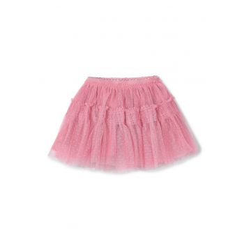 Fusta pentru fete -  3961 29 - poliester - roz