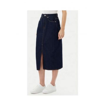 Fusta  PL901186AB2 - denim - albastru