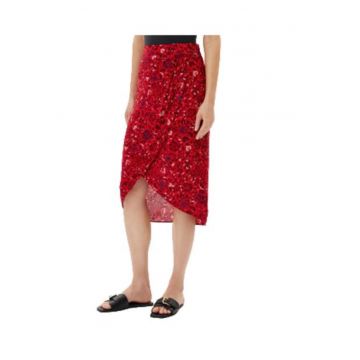 Fusta -  PL901199 - rosu - 100% viscoza