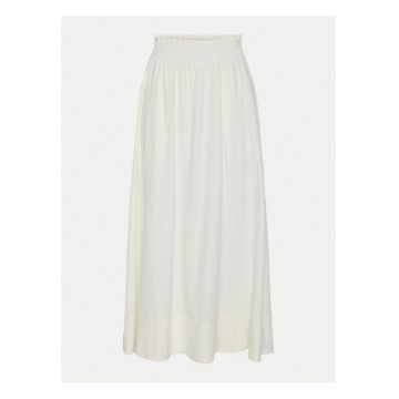 Fusta  STAR WHITE - alb - 50% in - 50% viscoza -