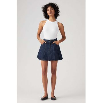 Youth Fusta mini din denim cu buzunare