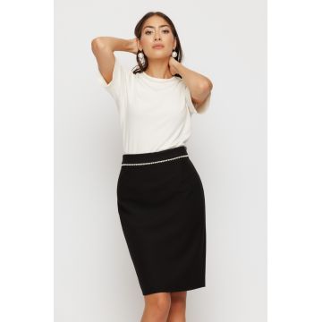 Fusta dama cu perle Fusta dama cu perle