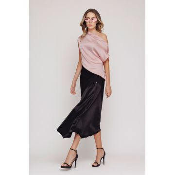 Fusta dama eleganta asimetrica