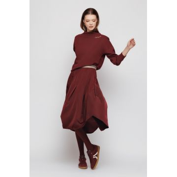 Fusta dama lunga grena