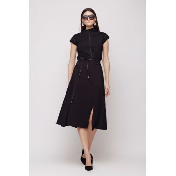 Fusta dama midi neagra