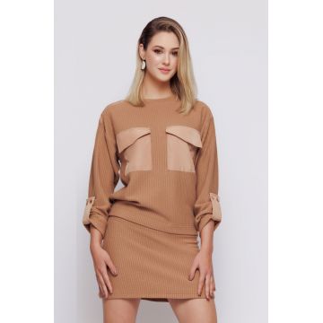 Fusta dama scurta tricotata Fusta dama scurta tricotata