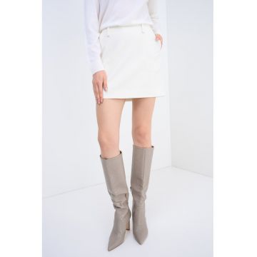 Fusta dreapta cu buzunare laterale