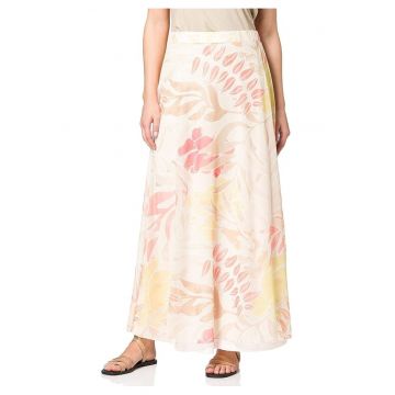 Fusta lunga cu imprimeu floral -