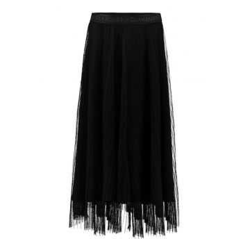 Fusta lunga cu model uni