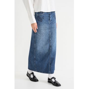 Fusta maxi de denim Layla