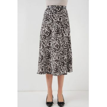 Fusta midi  croiala in forma de A