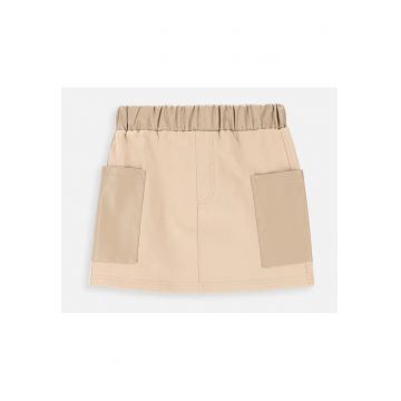 Fusta mini cu buzunare aplicate