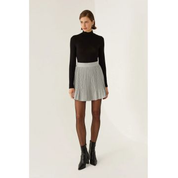Fusta mini plisata dama
