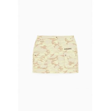 Fusta mini - slim-fit cu buzunare frontale