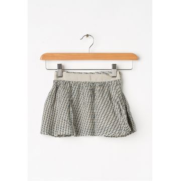Fusta scurta din amestec de lana