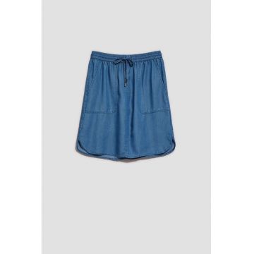 Fusta simpla din tesatura lyocell