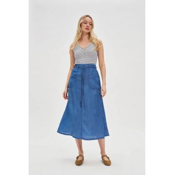 cu buzunare bleumarin