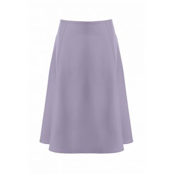 Fusta A137 pentru dama  Poliester - Lila