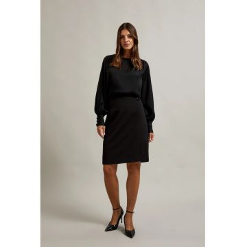 Fustă creion  neagr