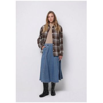 Fusta dama  albastra - bumbac - marime 34