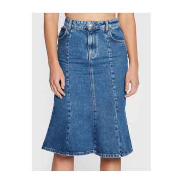 Fusta de blugi -  albastru - femei