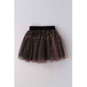 Fusta evazata cu tul
