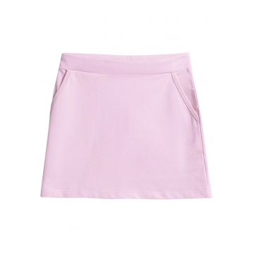 Fusta fete -  Bumbac - Roz deschis