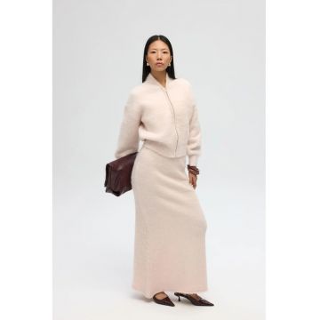 Fusta  fusta lunga tricotata - roz carnation -