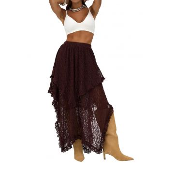 Fusta - HiCCUP - Asimetrica - Dantela - Visiniu