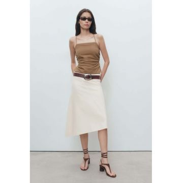 Fusta midi asimetrica