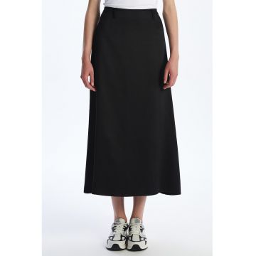 Fusta midi cu croiala in A