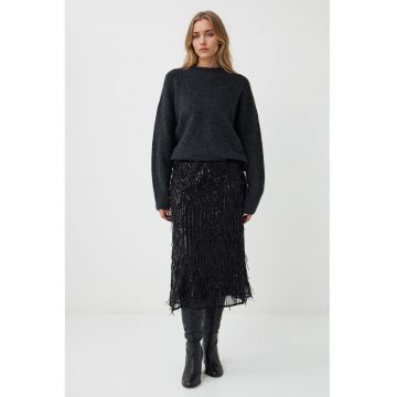 Fusta midi cu paiete