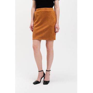 Fusta mini catifelata