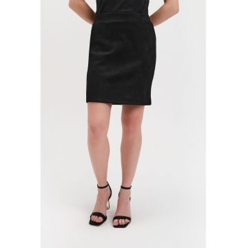 Fusta mini catifelata