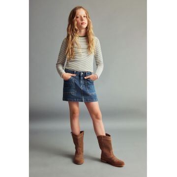 Fusta mini cu design 5 buzunare