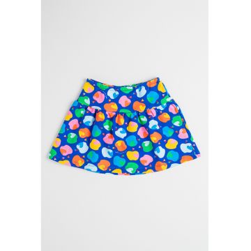 Fusta mini cu imprimeu grafic