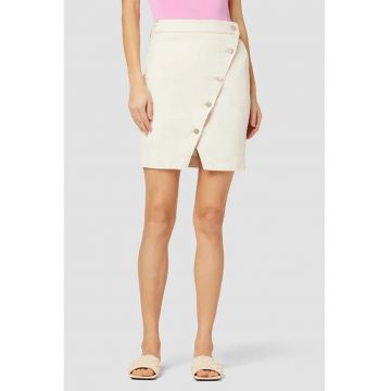 Fusta mini cu prindere nasturi in fata