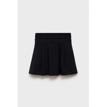 Fusta mini evazata cu talie elastica