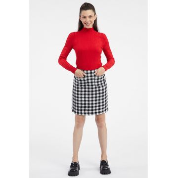 Fusta mini in carouri