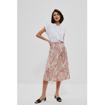 Fustă  model cu bej