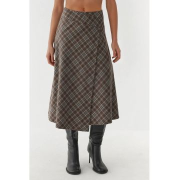 Fuste -  Fusta Maxi - inchidere cu nasturi - textil - Multicolor