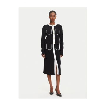 Fusta creion dama  negru - fabricata din material de calitate