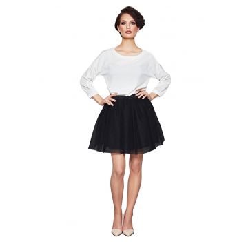 Fusta dama -  bumbac - negru