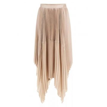 Fusta dama  Poliester - Bej -
