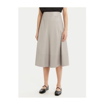 Fusta  gri - imitatie piele