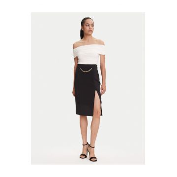 Fusta midi -  neagra